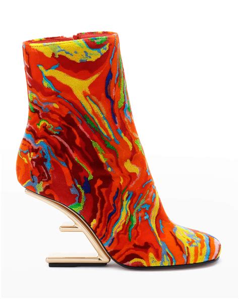 fendi ankle boots women|Fendi high heel boots.